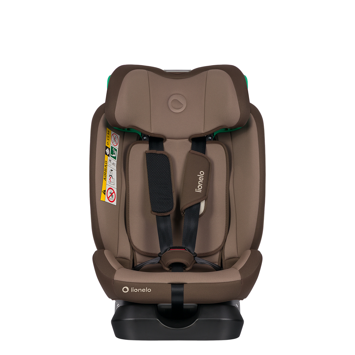 i-Size convertible car seat product view 5 Lionelo Aart i-Size Beige Chocolate