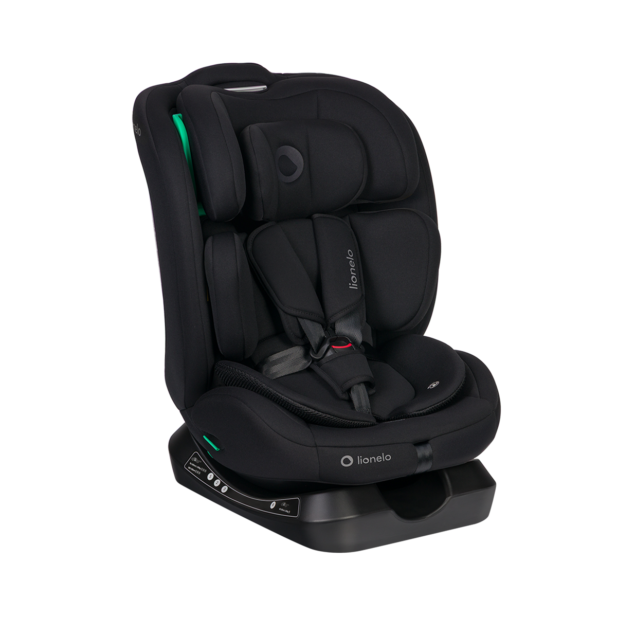 i-Size convertible car seat Lionelo Aart i-Size Black Carbon