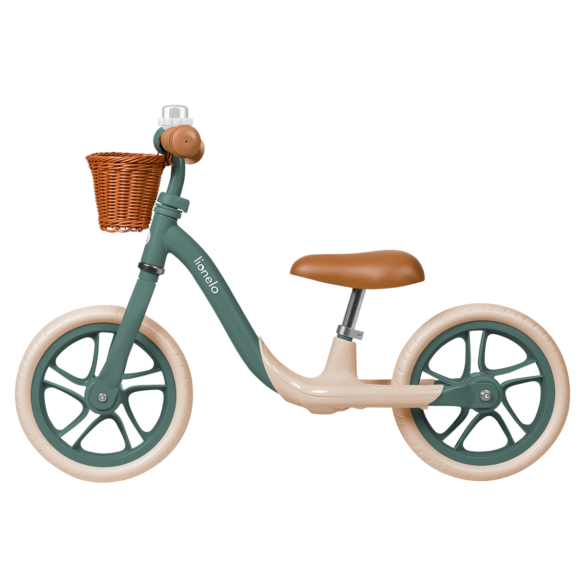 children's bicycle product view 6 Lionelo Alex Plus Green Forest