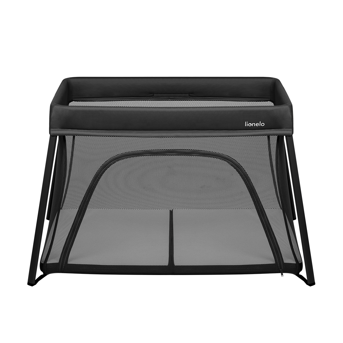 travel cot product view 6 Lionelo Alice Black