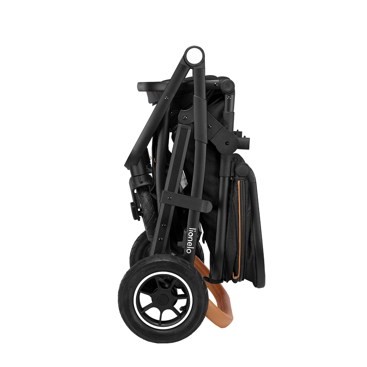 3-in-1 stroller product view 7 Lionelo Amber 3-in-1 Grey Graphite