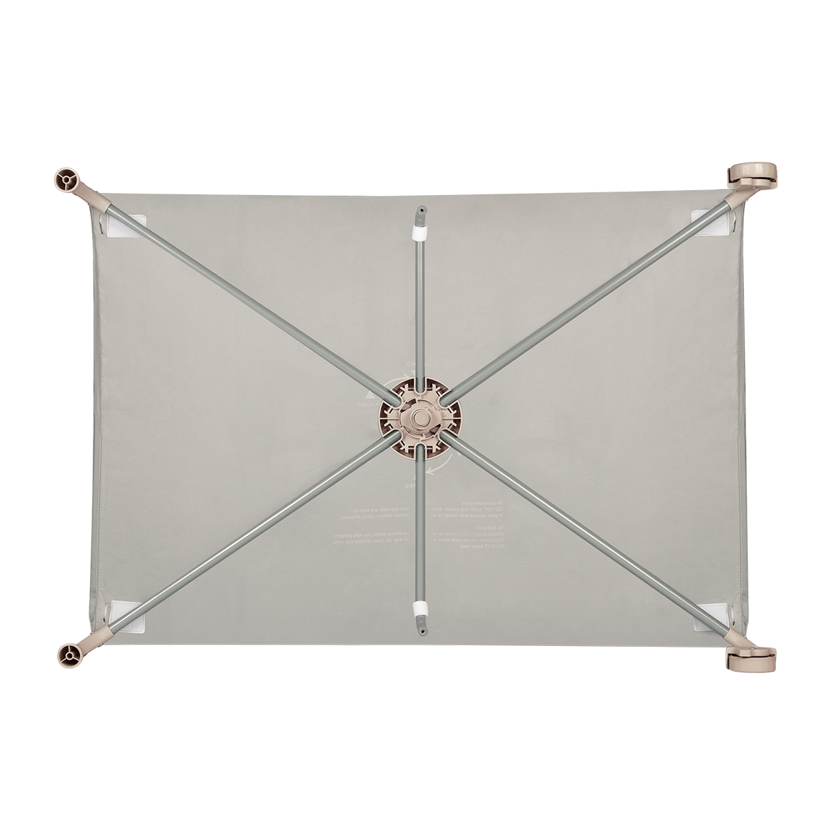 travel cot product view 6 Lionelo Amelie Beige Sand