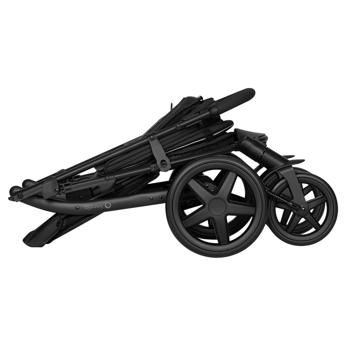 baby stroller product view 5 Lionelo Annet Plus Black Carbon