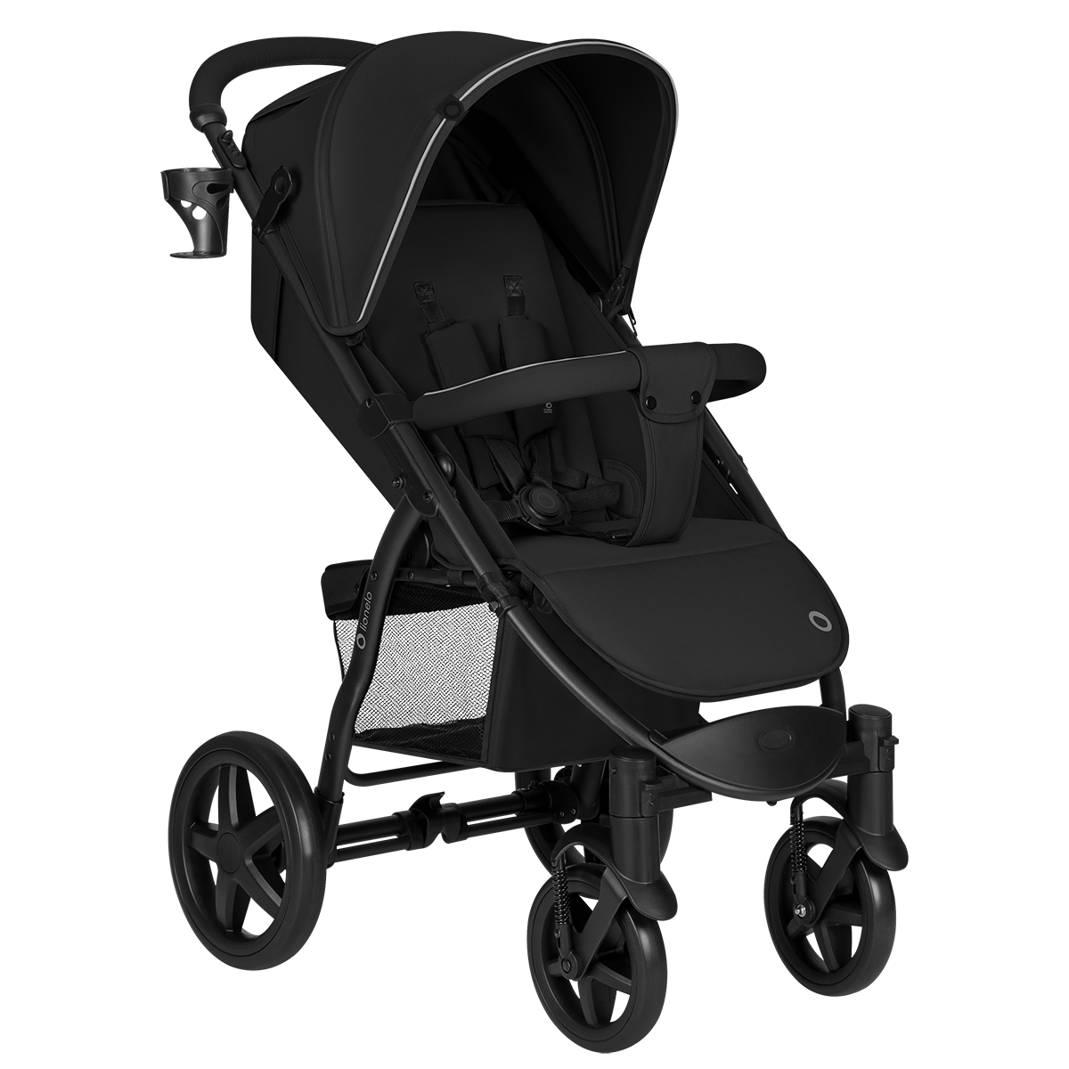 baby stroller product view 6 Lionelo Annet Plus Black Carbon