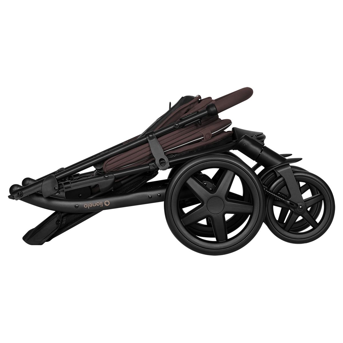 baby stroller product view 6 Lionelo Annet Plus Brown Chocolate