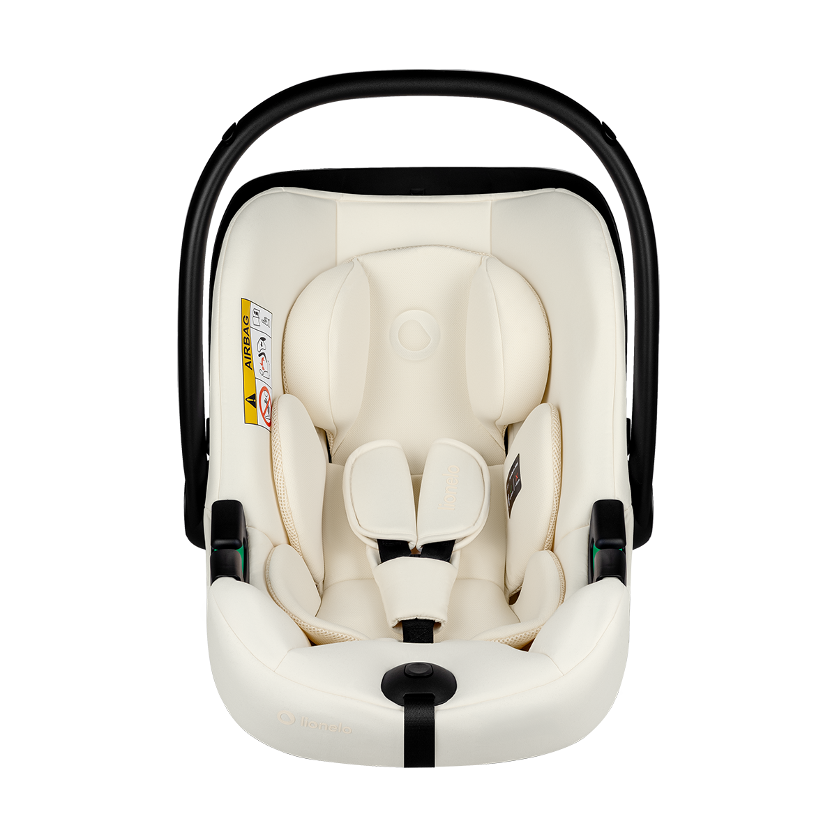 i-Size infant car seat product view 4 Lionelo Astrid i-Size Beige Cream
