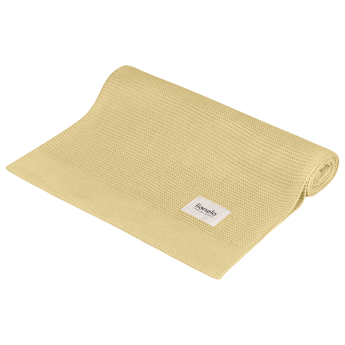 baby blanket or towel product view 3 Lionelo Bamboo Blanket Yellow Lemon