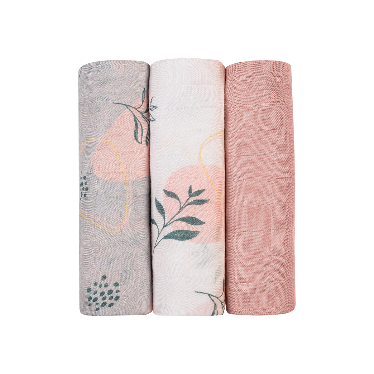 burp cloth set Lionelo Bamboo Set Leaf