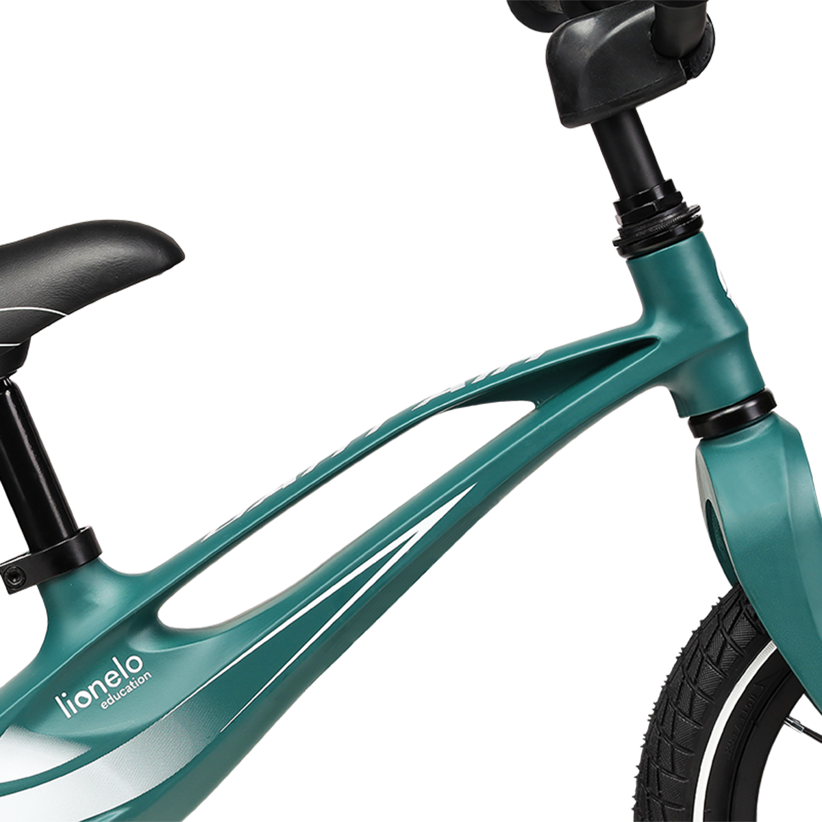 children's bicycle product view 6 Lionelo Bart Air Green Forest