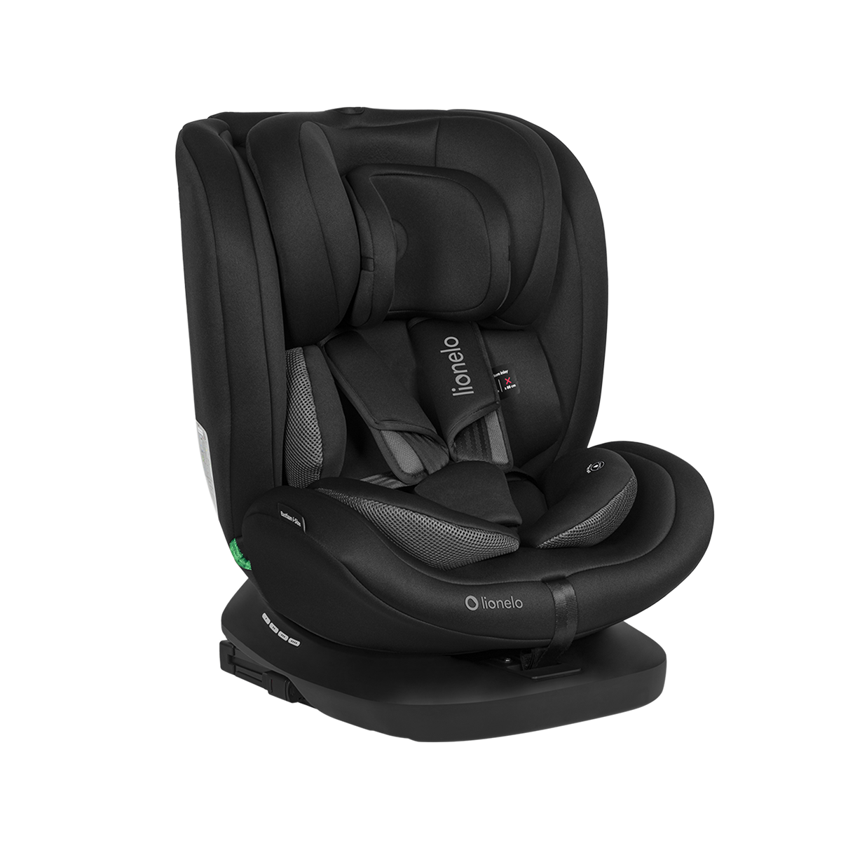 i-Size convertible car seat Lionelo Bastiaan i-Size Black Carbon