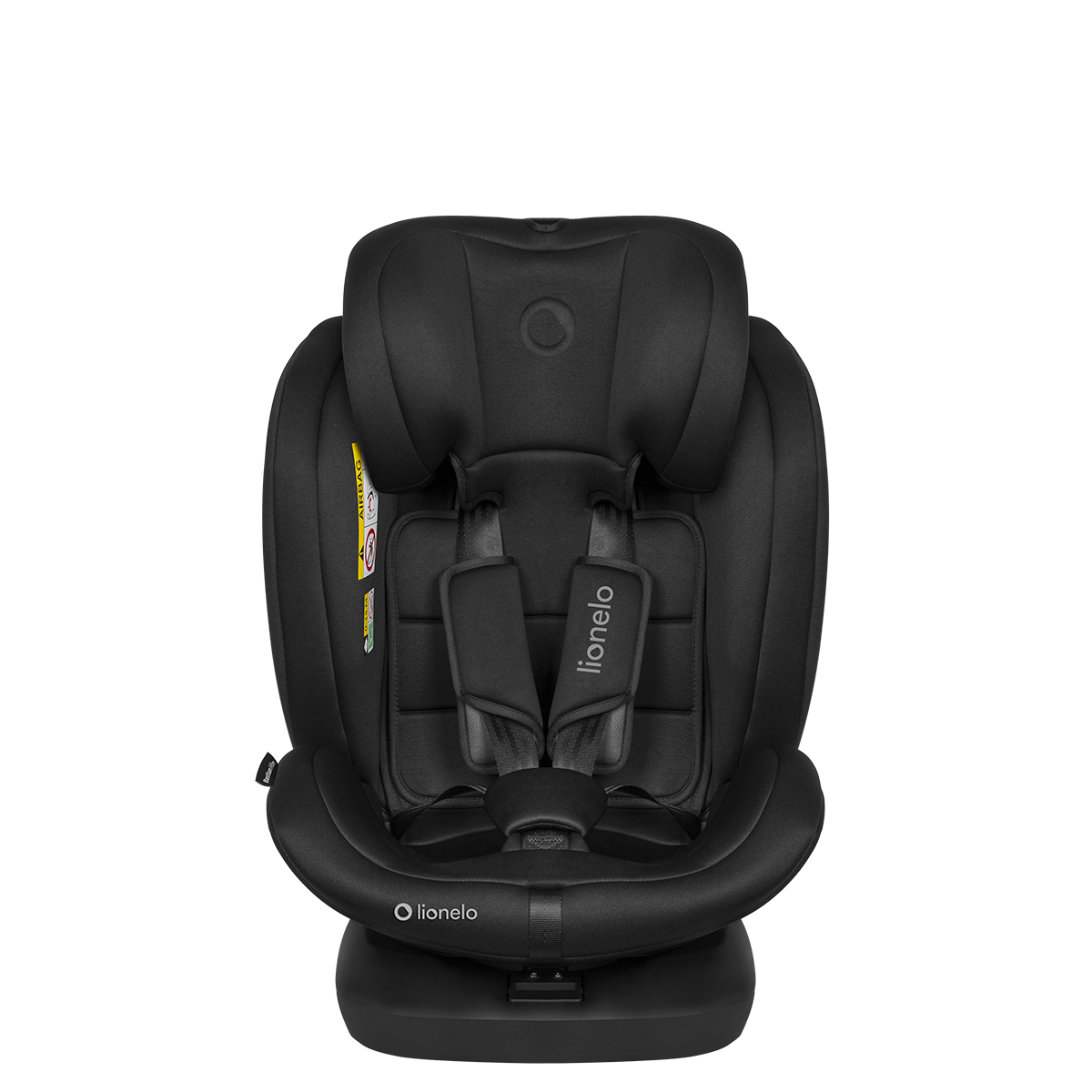 i-Size convertible car seat product view 3 Lionelo Bastiaan i-Size Black Carbon