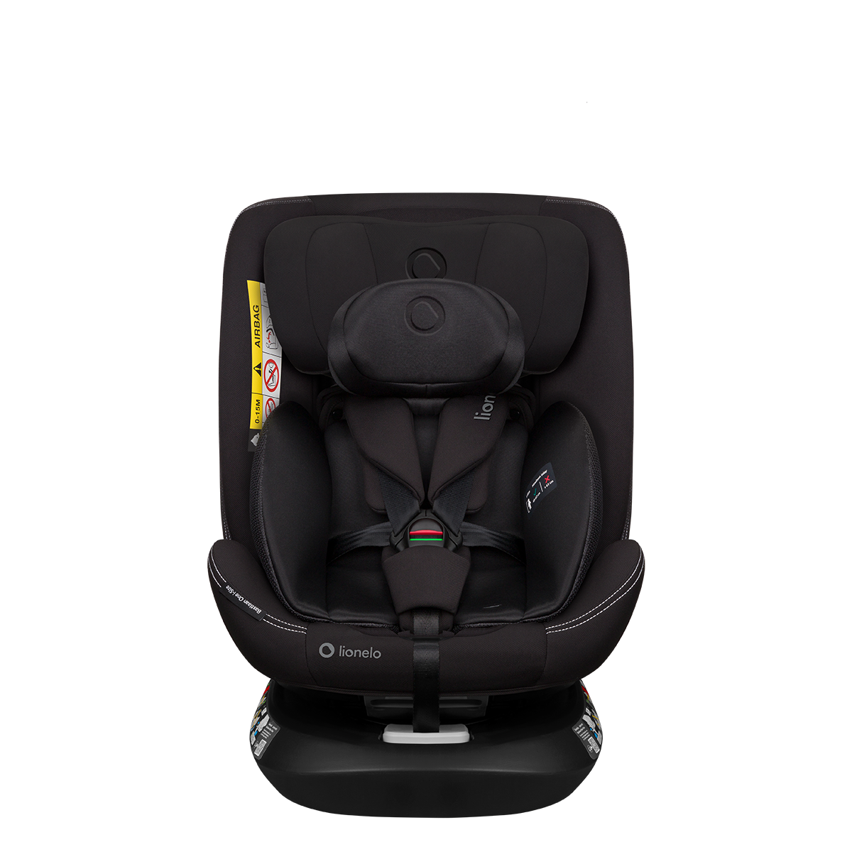 i-Size convertible car seat product view 4 Lionelo Bastiaan One i-Size Black Carbon