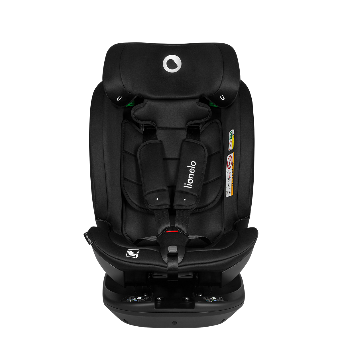 i-Size convertible car seat product view 3 Lionelo Bastiaan RWF i-Size Black Carbon