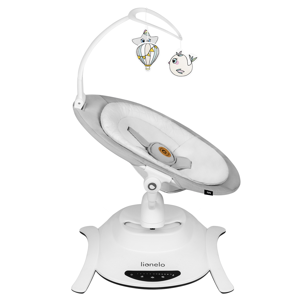 baby bouncer or rocker product view 4 Lionelo Bella Grey Concrete