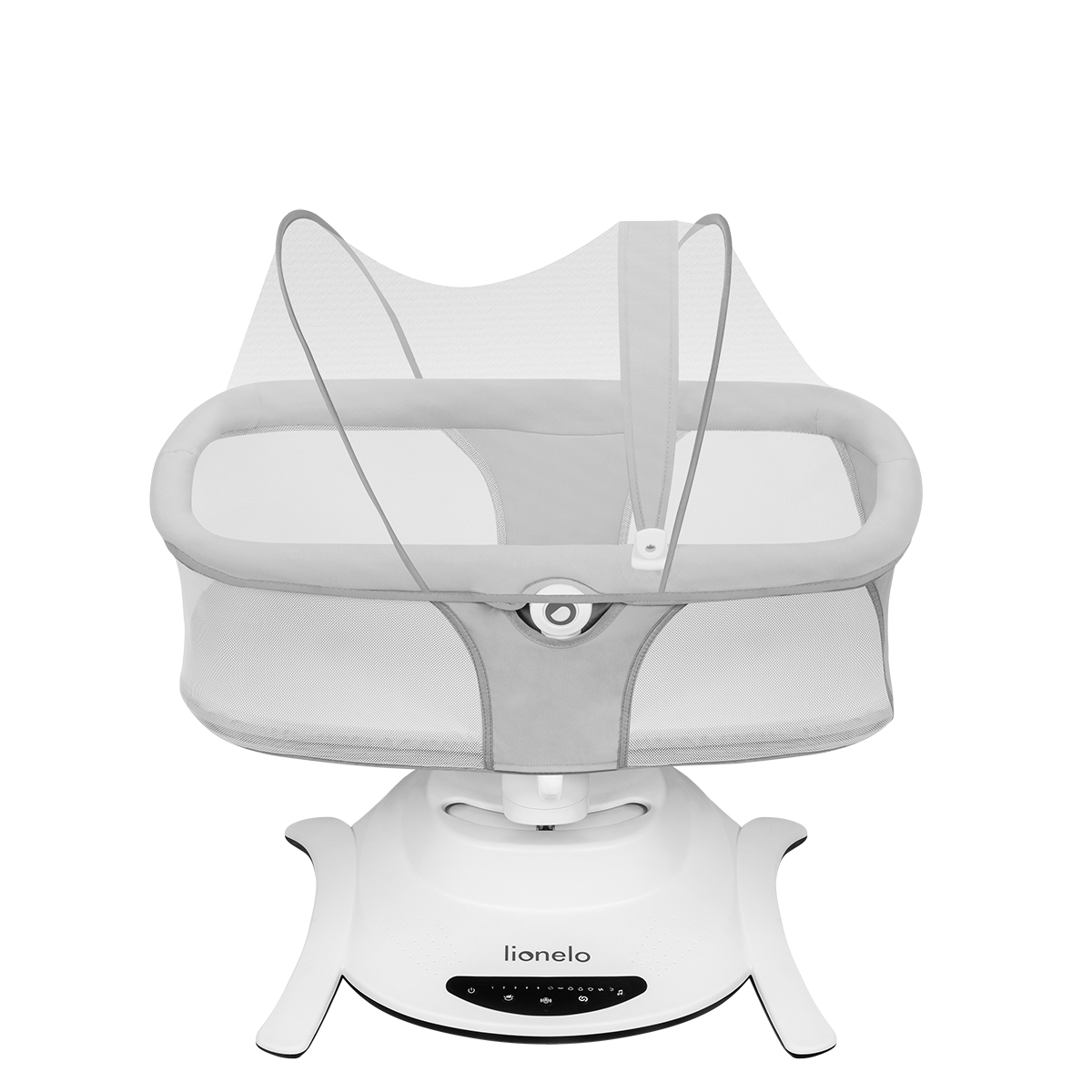 baby bouncer or rocker product view 7 Lionelo Bella Set Grey Concrete