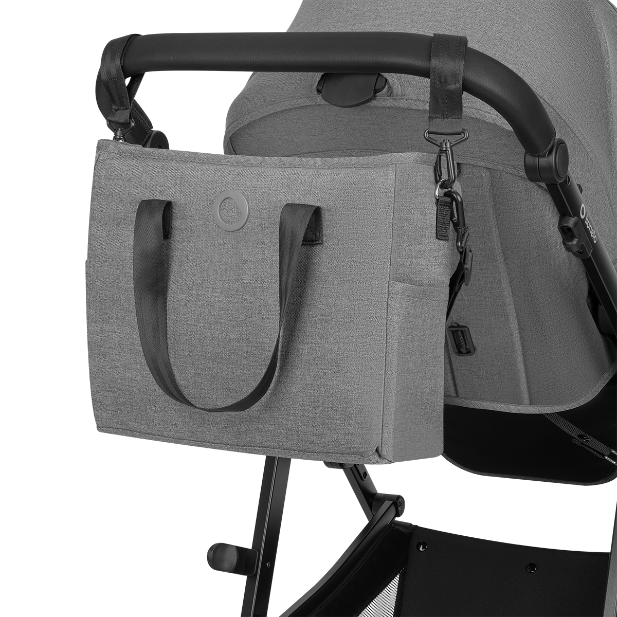 3-in-1 stroller product view 6 Lionelo Bianka 3-in-1 Grey Stone