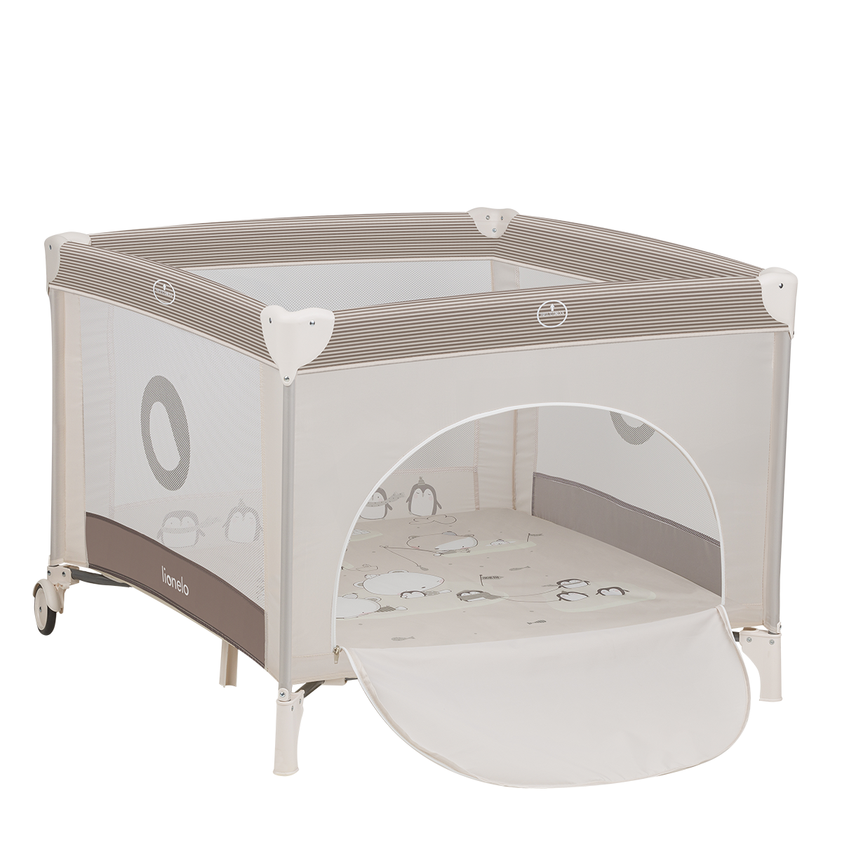 baby playpen product view 2 Lionelo Bonnie Beige Sand