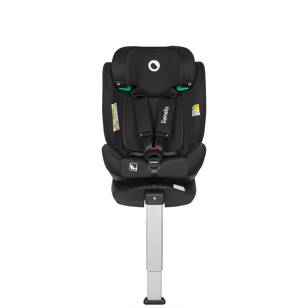 i-Size convertible car seat product view 2 Lionelo Braam i-Size Black Carbon