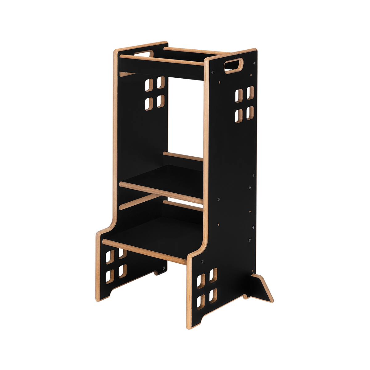 high chair product view 2 Lionelo Cass Black Onyx