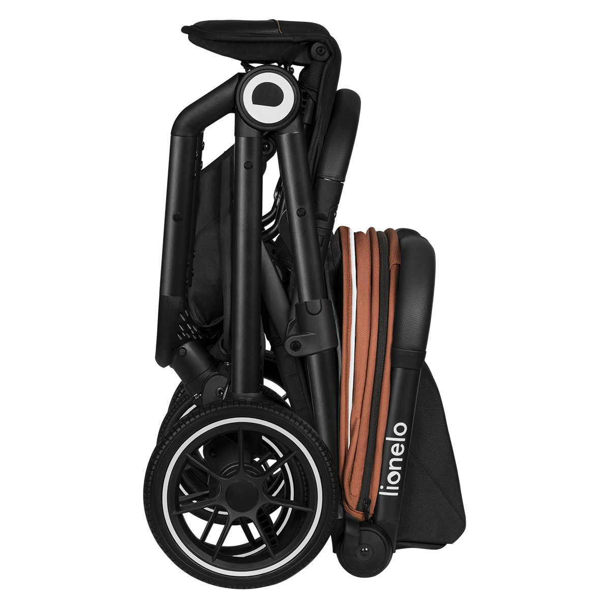baby stroller product view 5 Lionelo Cloe Brown Rust