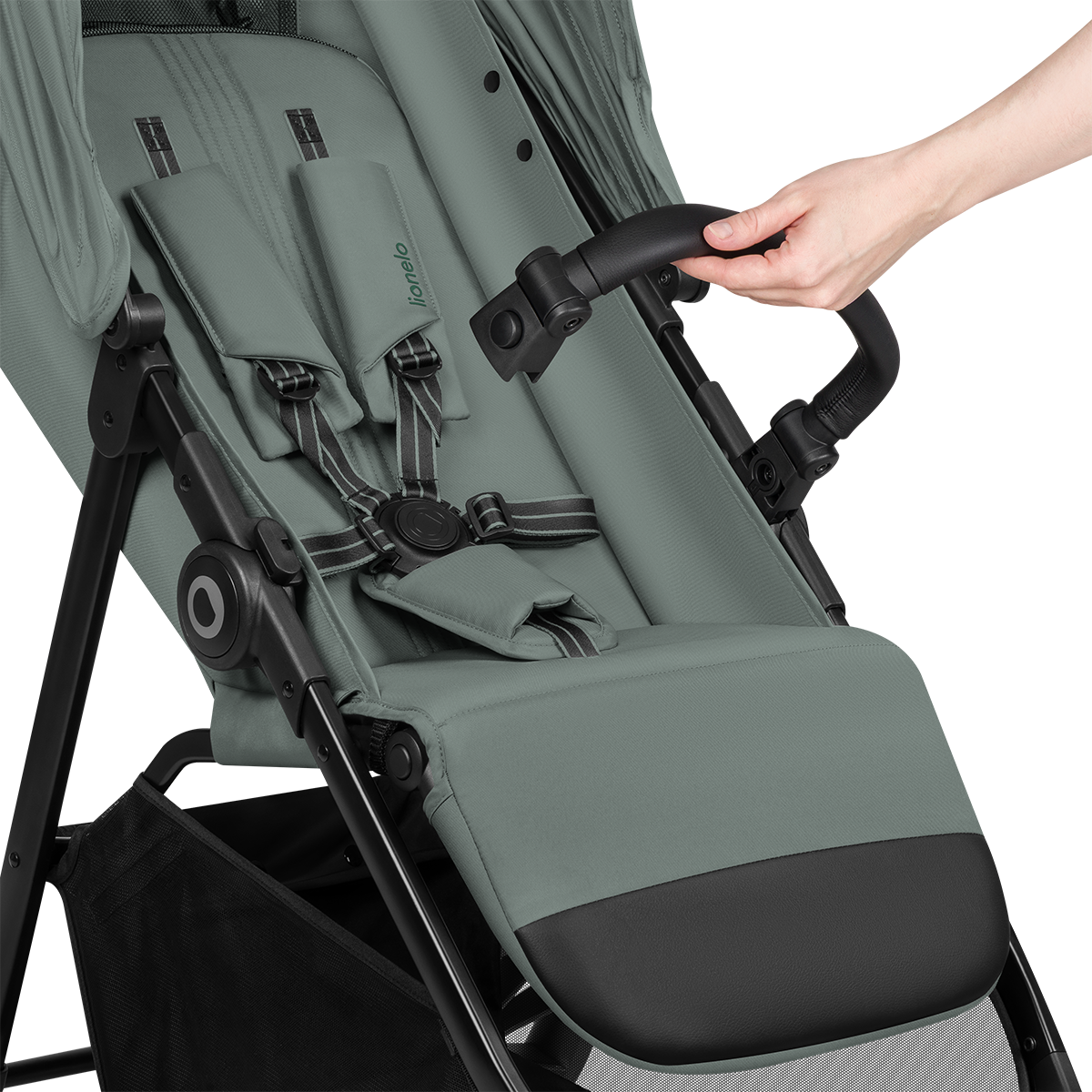 baby stroller product view 7 Lionelo Emerald Green Forest