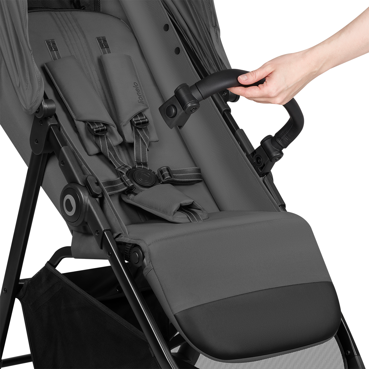 baby stroller product view 7 Lionelo Emerald Grey Stone