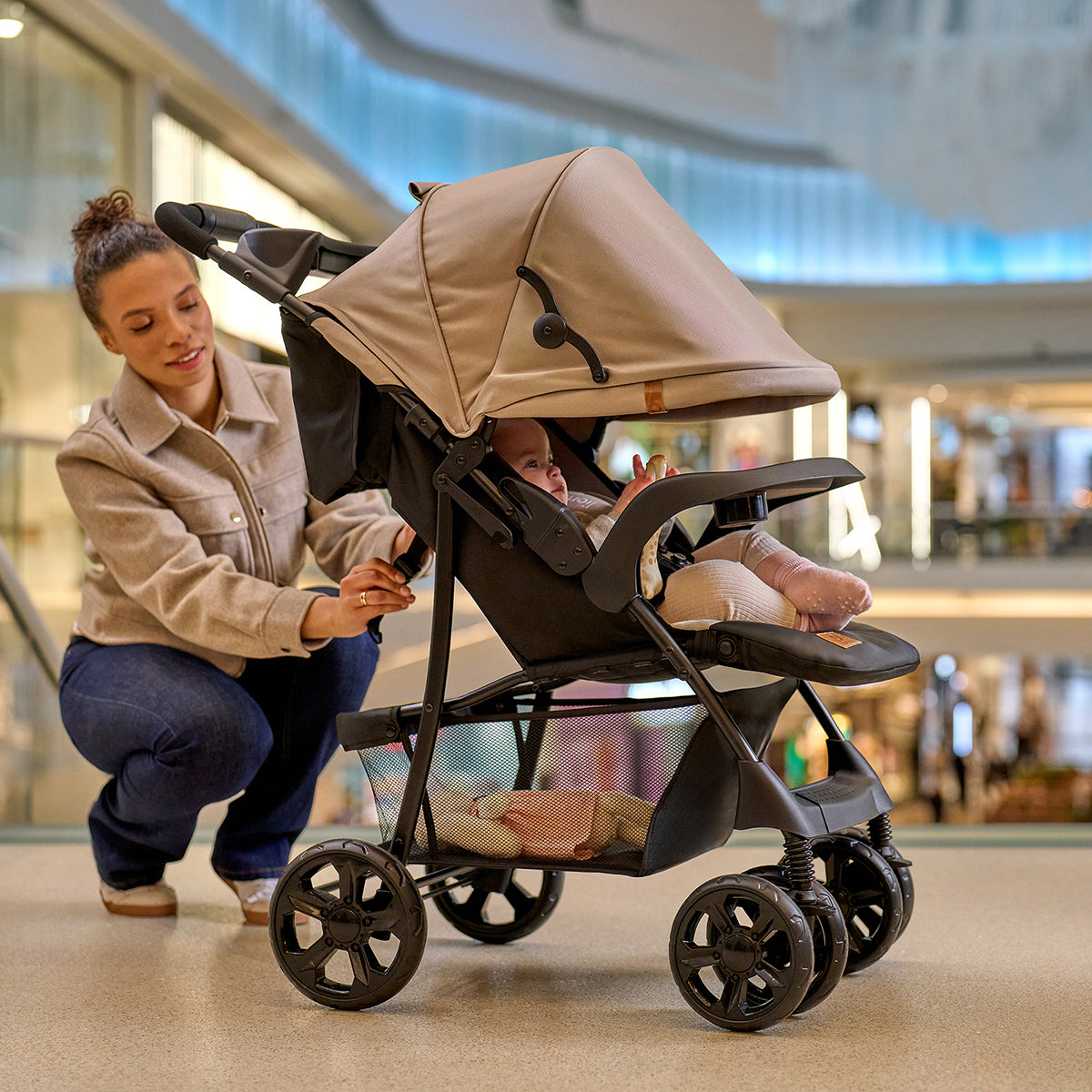baby stroller product view 4 Lionelo Emma Plus Grey Dove