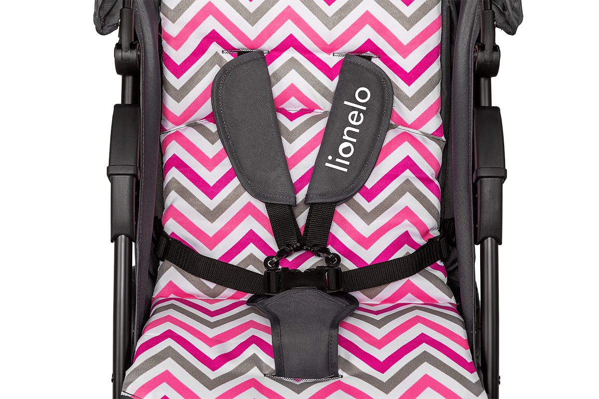 baby stroller product view 6 Lionelo Emma Plus Pink Scandi