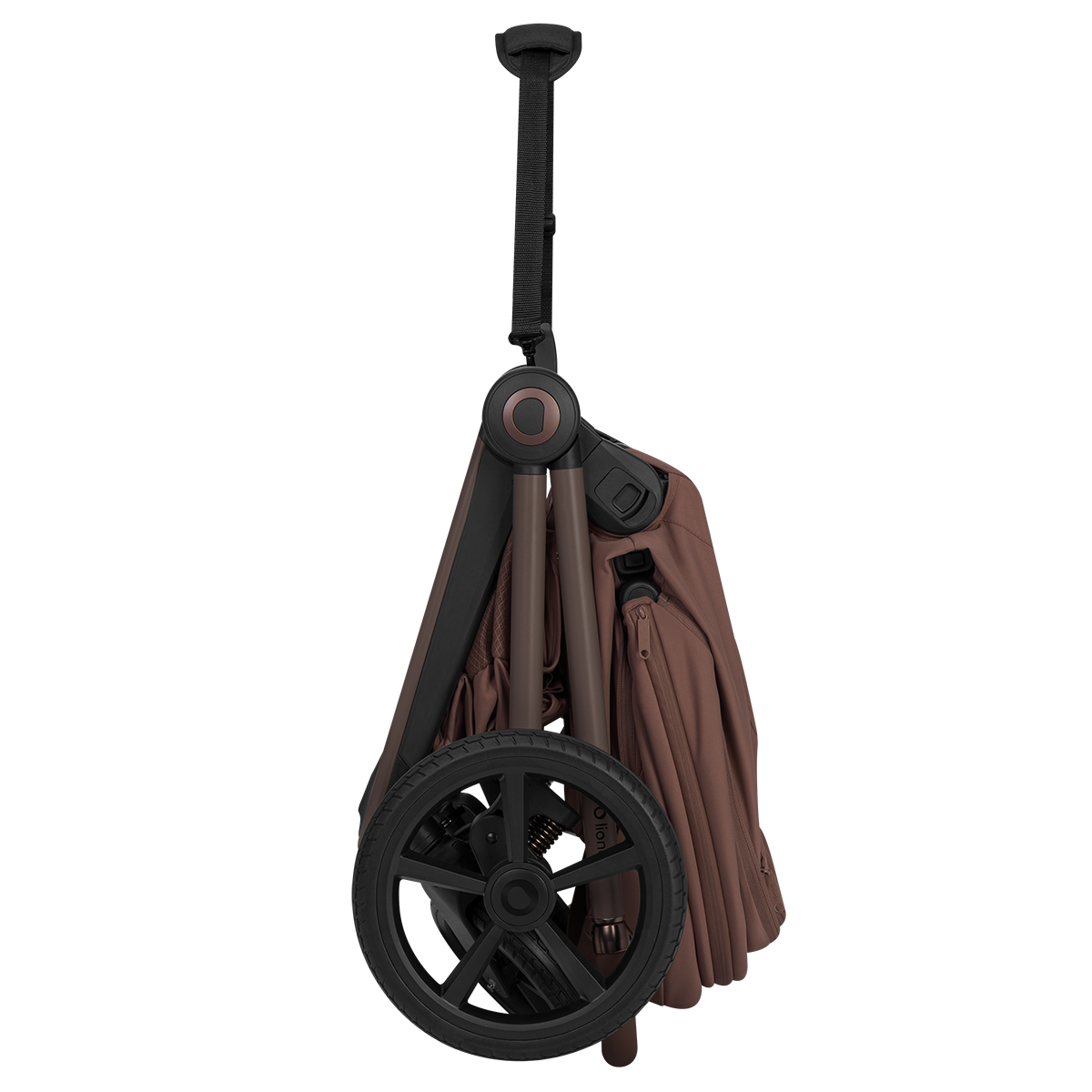 2-in-1 stroller product view 9 Lionelo Freya 2-in-1 Brown Chocolate