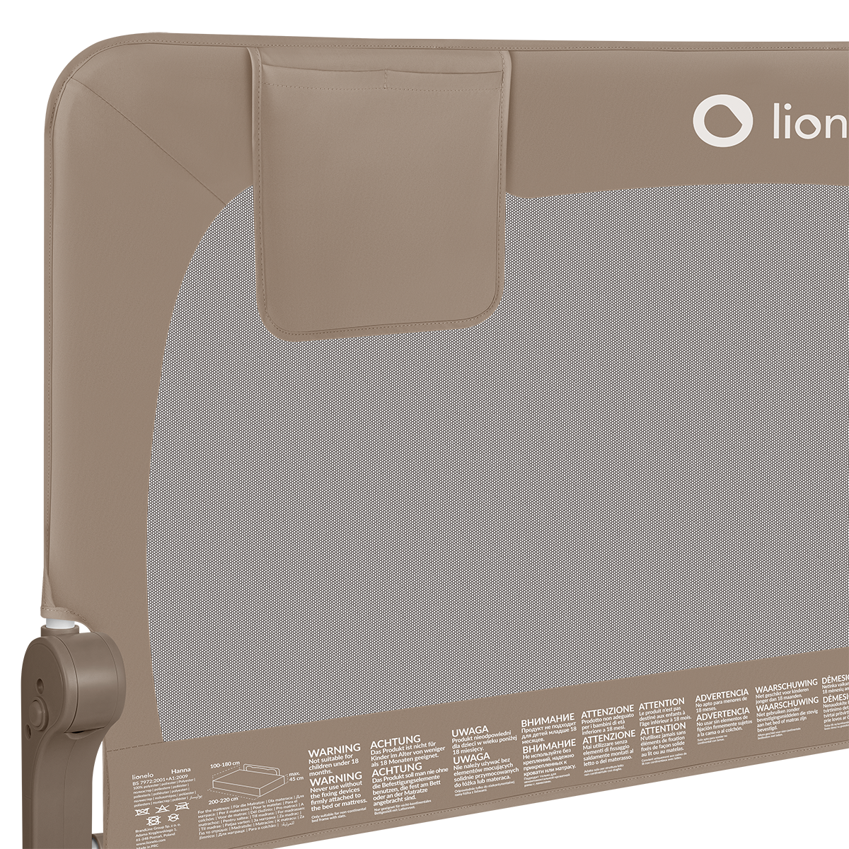 baby safety product product view 6 Lionelo Hanna Beige Melange