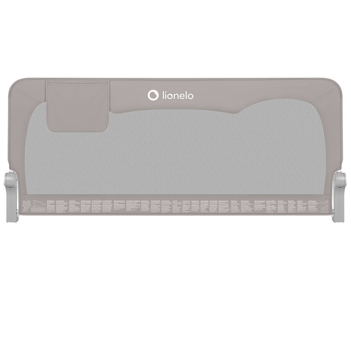 bed safety rail Lionelo Hanna Grey Melange