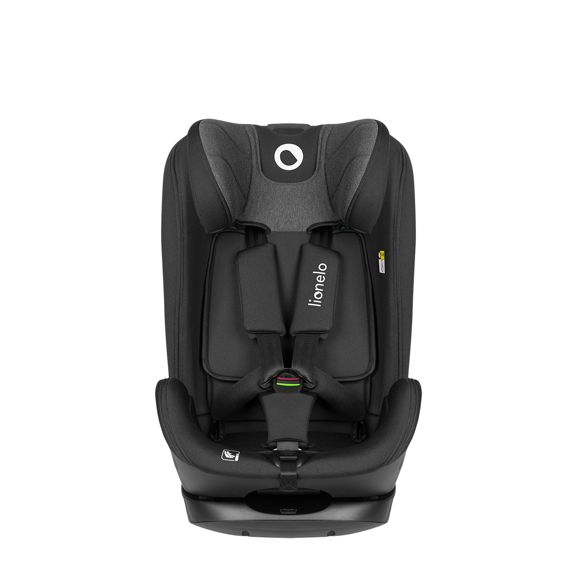 i-Size convertible car seat product view 2 Lionelo Harper i-Size Black Carbon Grey