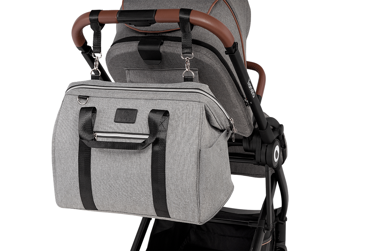 stroller travel bag product view 7 Lionelo Ida Grey Concrete