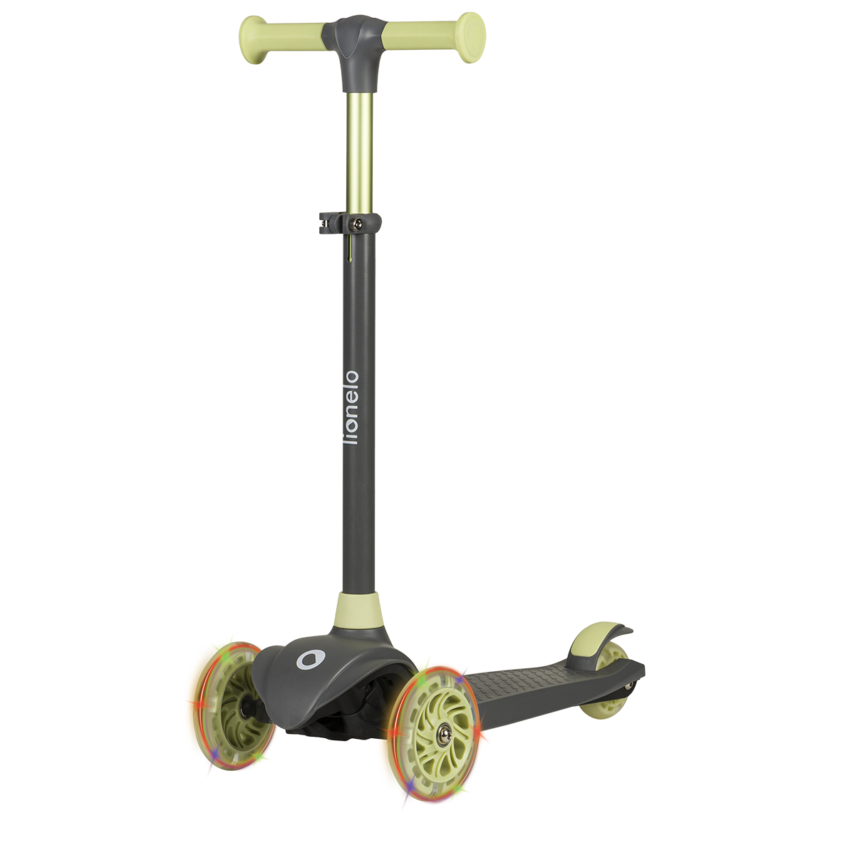 children's scooter Lionelo Jessy Grey Green