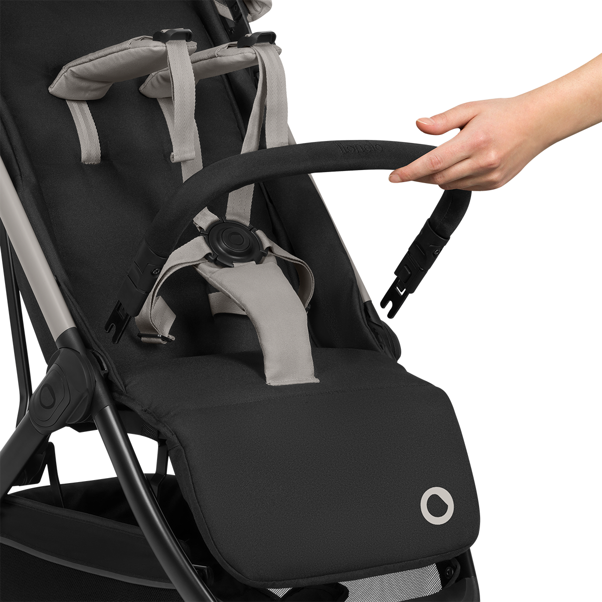 baby stroller product view 6 Lionelo Julie Air Beige Sand