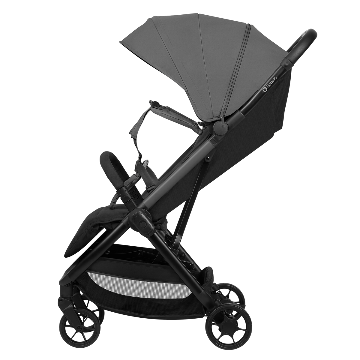 baby stroller product view 3 Lionelo Julie Air Grey Stone