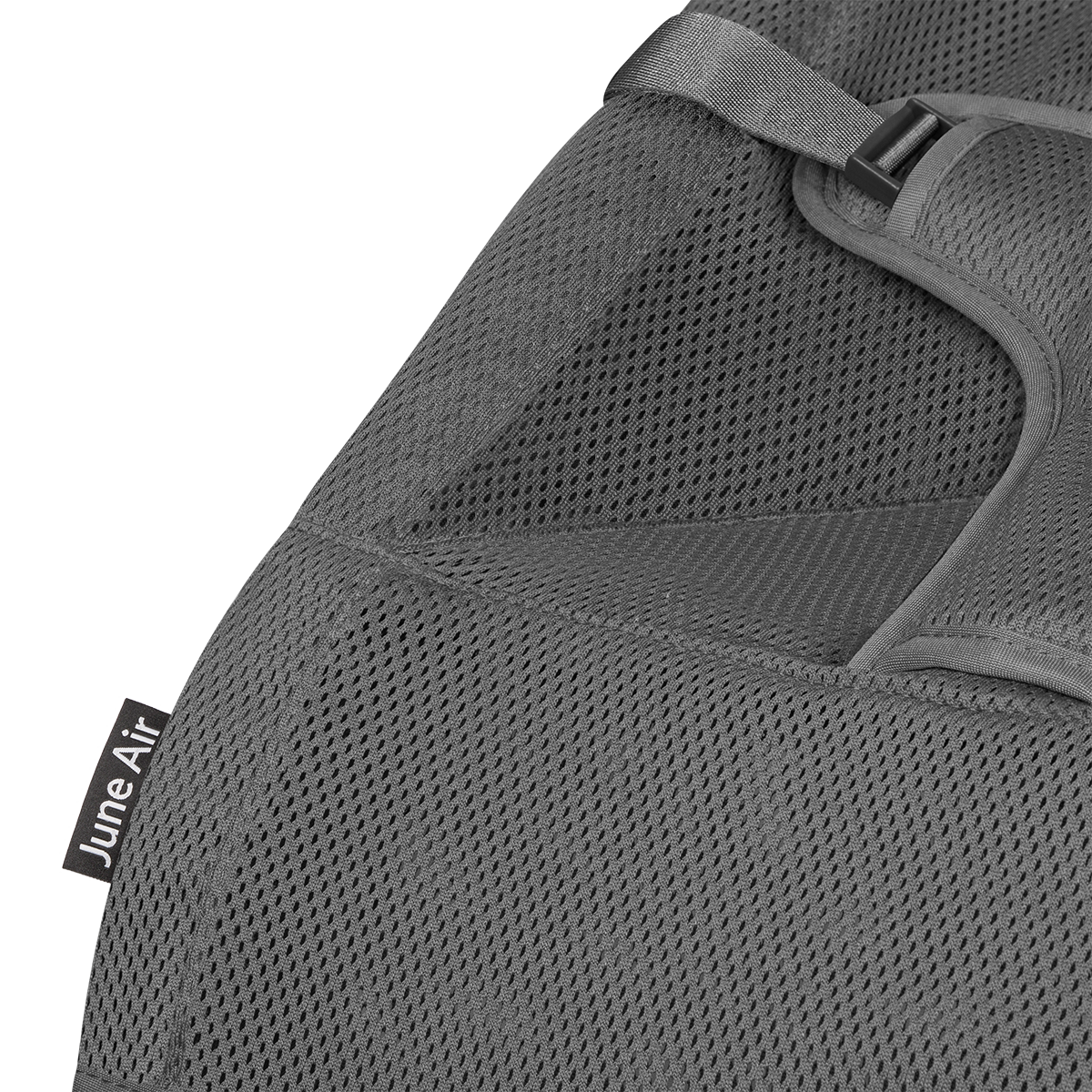 baby bouncer or rocker product view 8 Lionelo June Air Grey Graphite