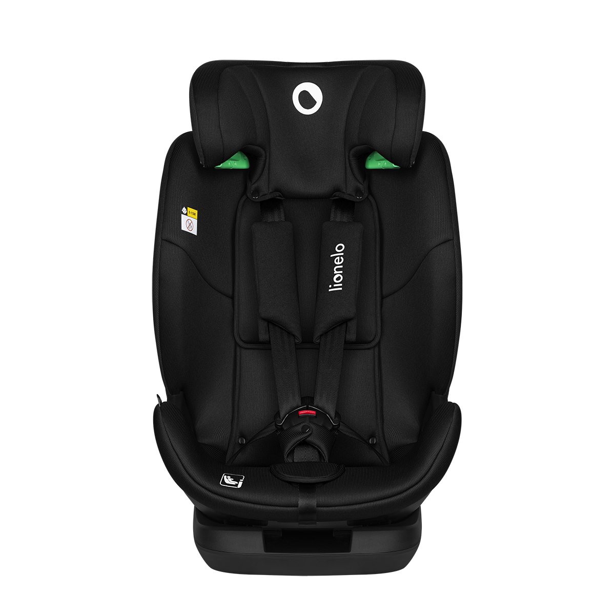 i-Size convertible car seat product view 2 Lionelo Lavender i-Size Black Carbon