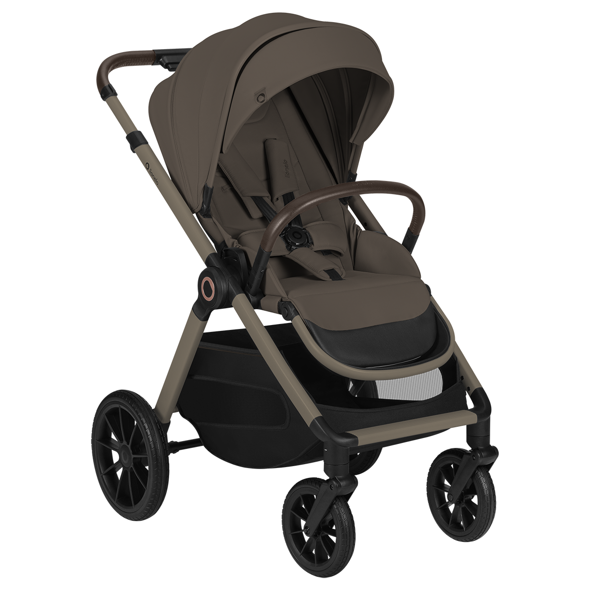 3-in-1 stroller product view 3 Lionelo Layla 3-in-1 Beige Taupe