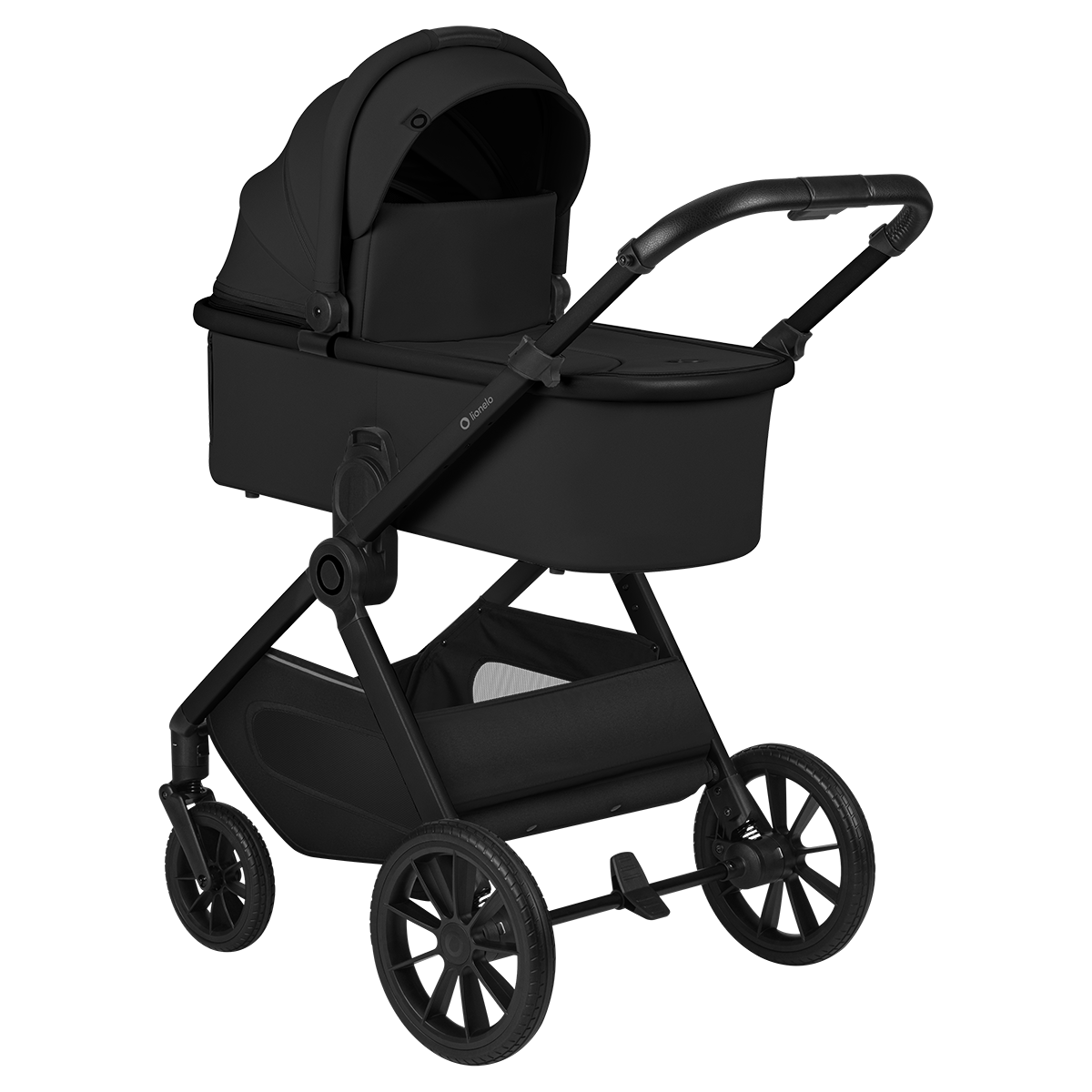 3-in-1 stroller product view 4 Lionelo Layla 3-in-1 Black Onyx