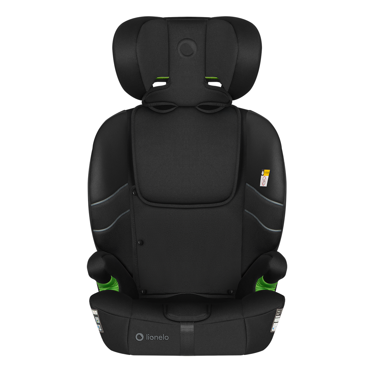 i-Size convertible car seat product view 3 Lionelo Levi Fix i-Size Black Carbon