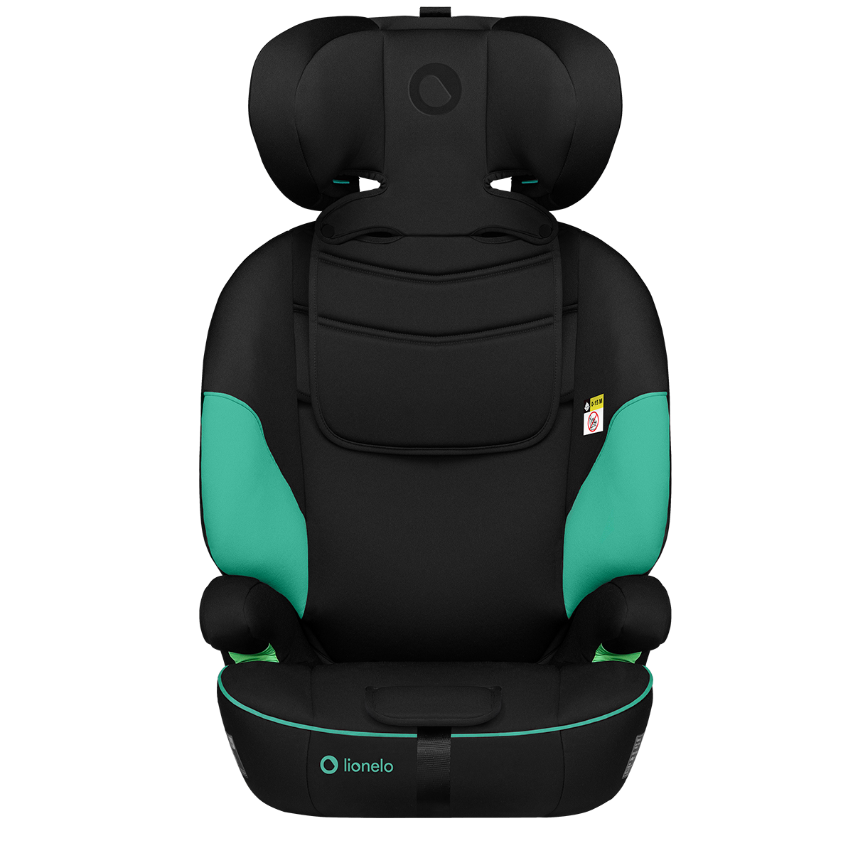 i-Size convertible car seat product view 2 Lionelo Levi i-Size Green Emerald