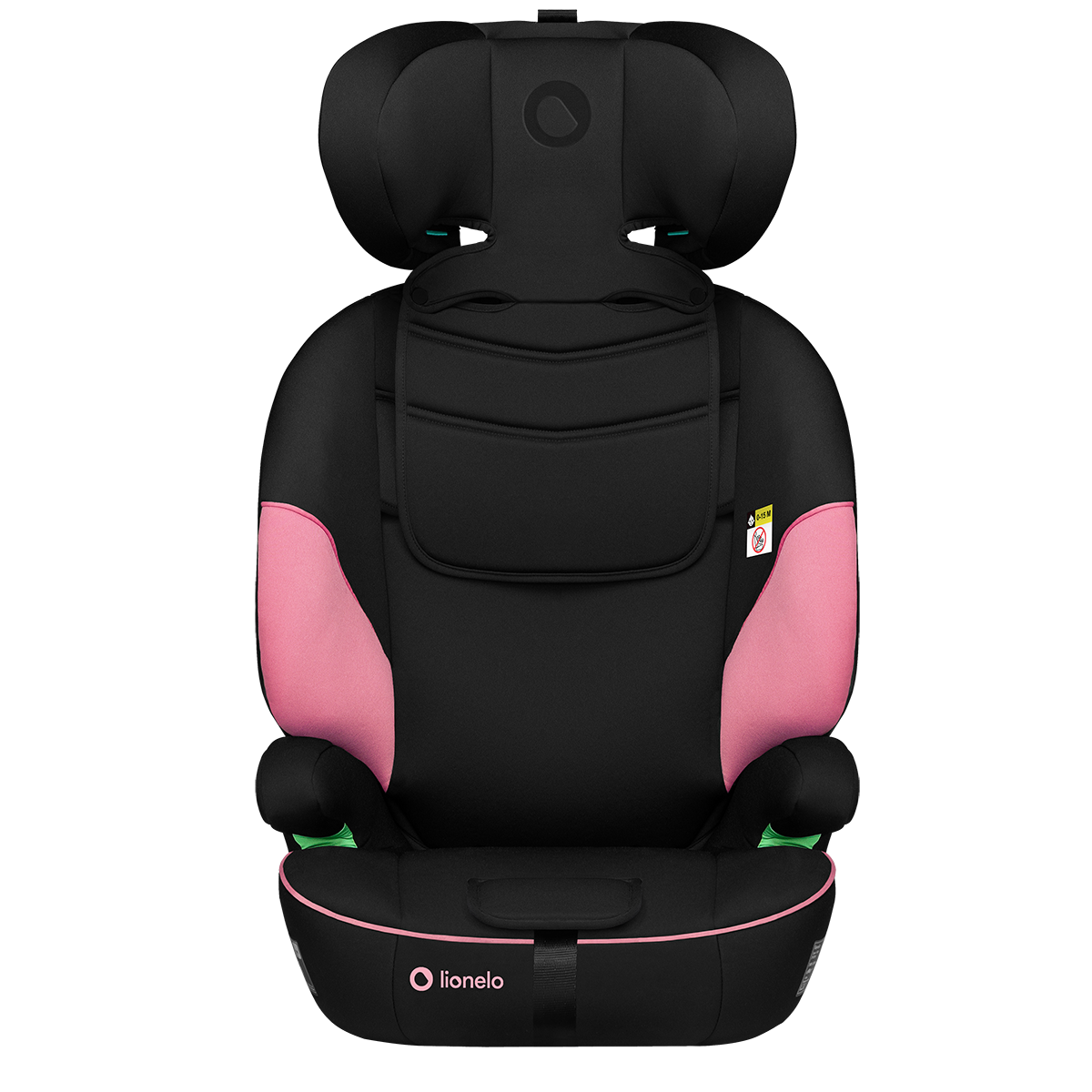 i-Size convertible car seat product view 2 Lionelo Levi i-Size Pink Baby