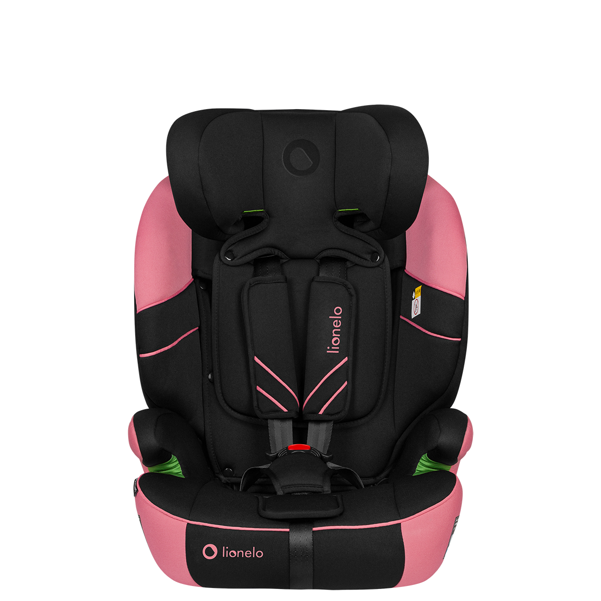 i-Size convertible car seat product view 3 Lionelo Levi One i-Size Pink Rose