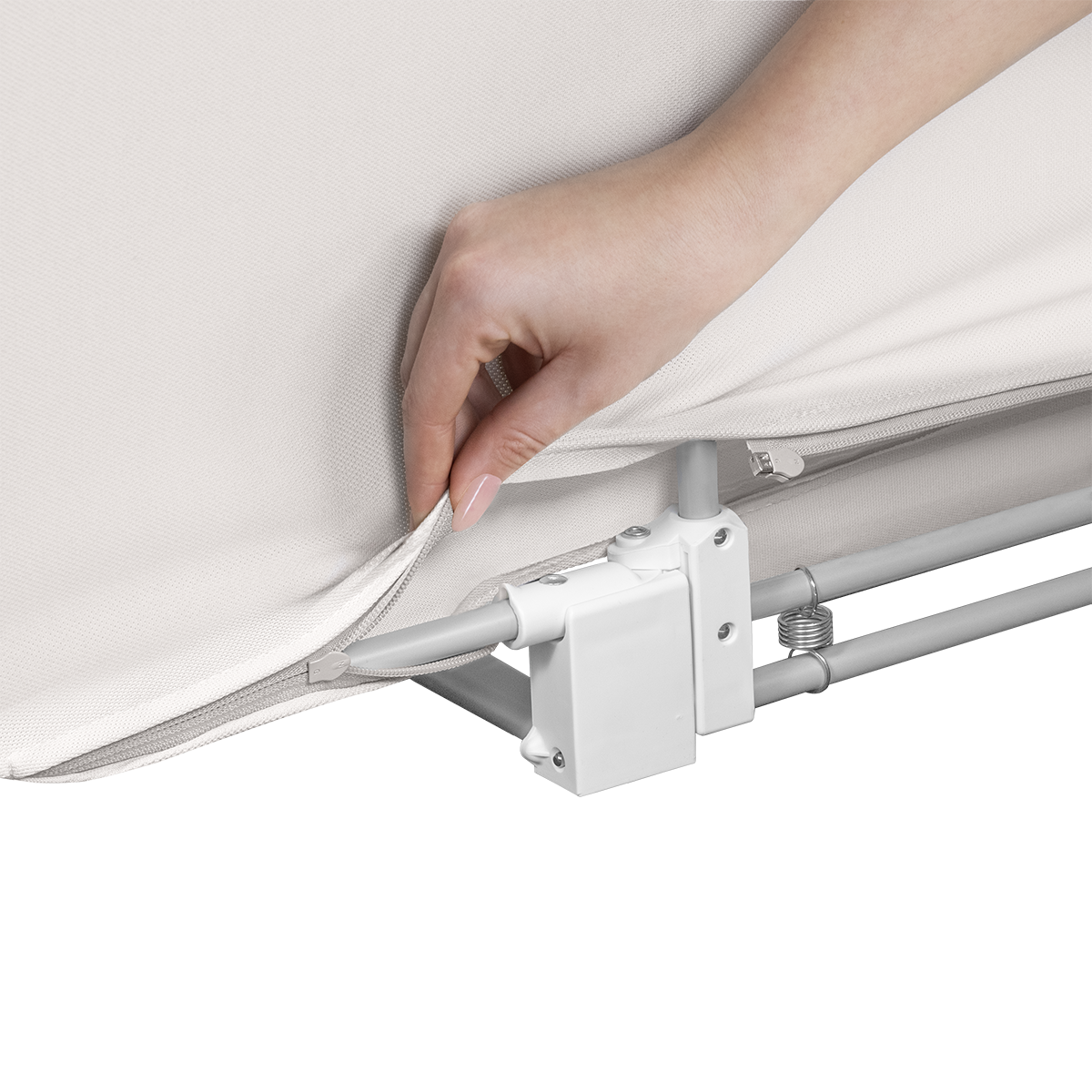 bed safety rail product view 5 Lionelo Lora Beige Sand