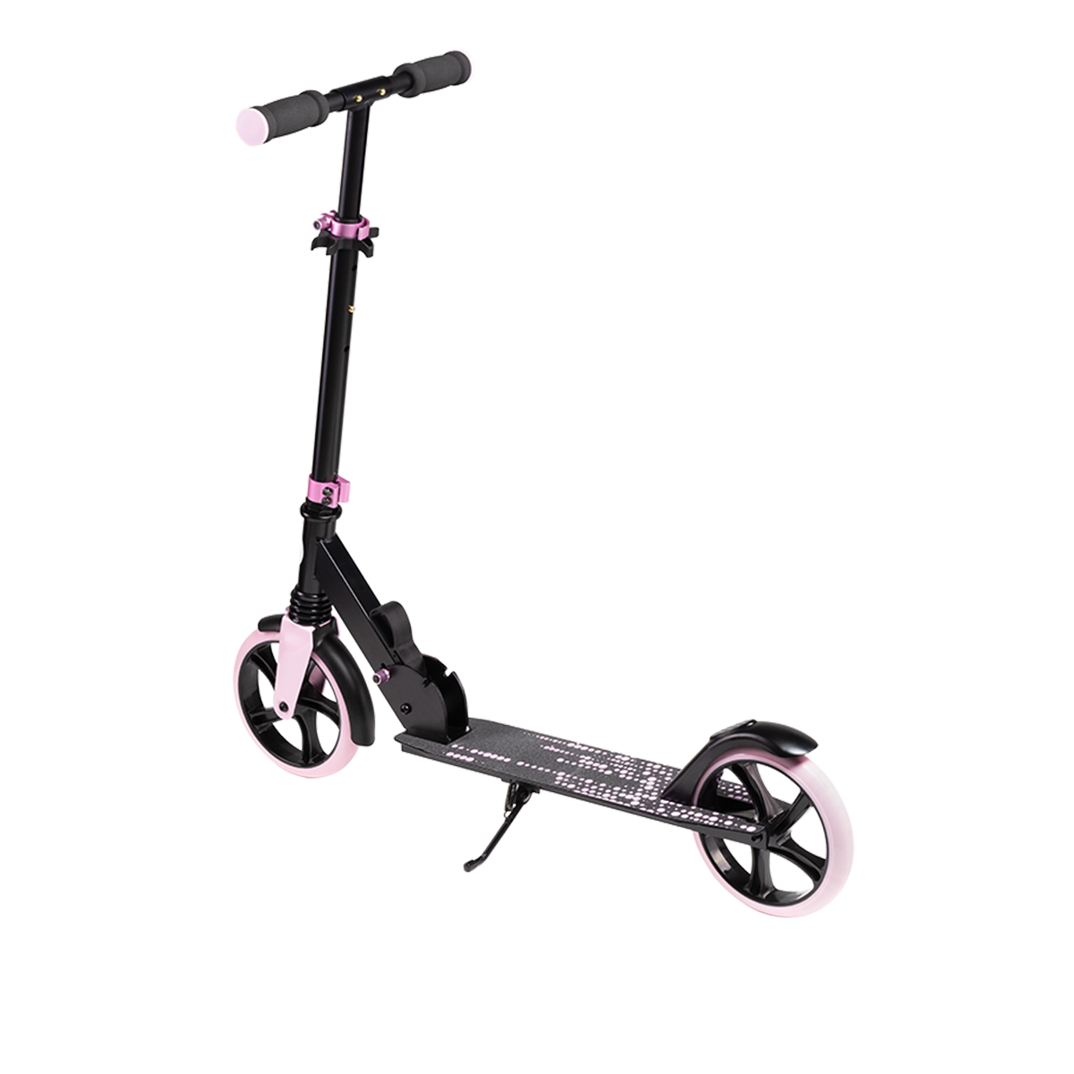 children's scooter product view 4 Lionelo Luca Black Carbon Pink