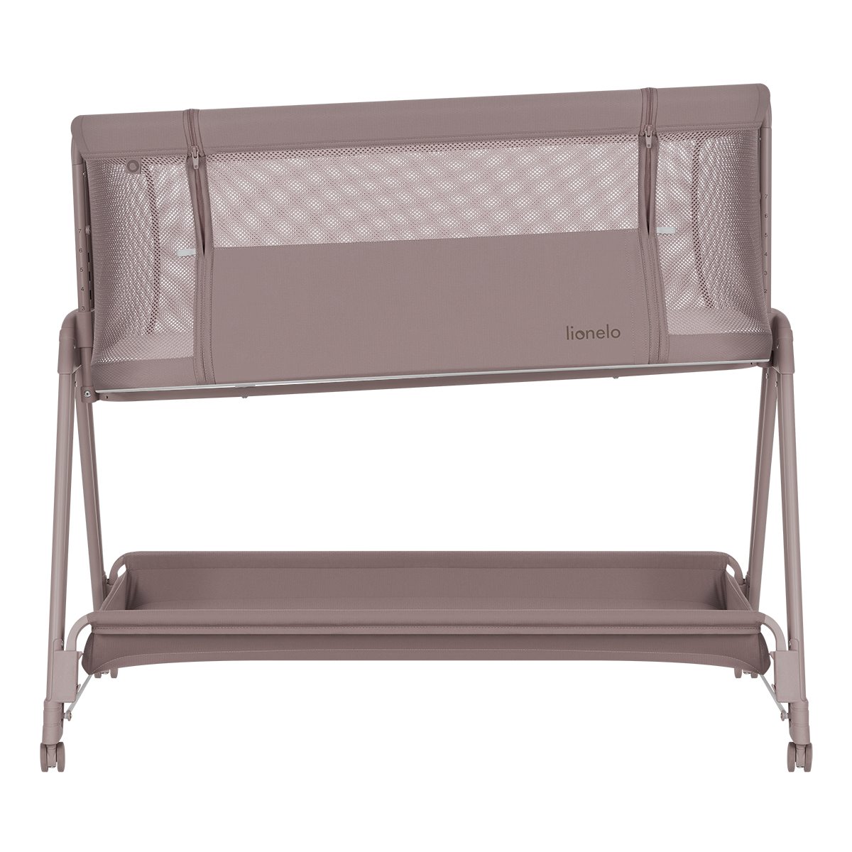 bedside crib product view 4 Lionelo Luna Beige Taupe