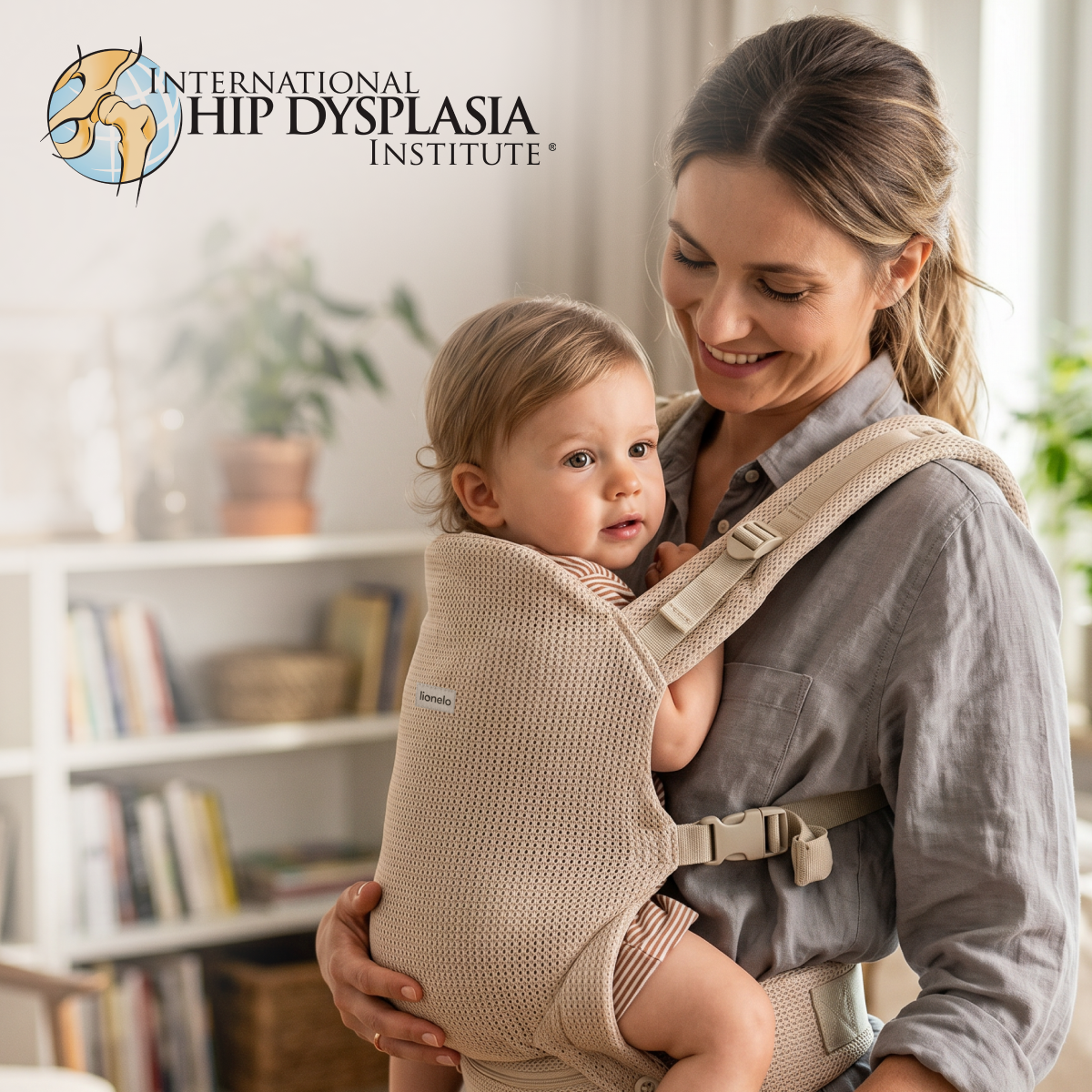 baby carrier product view 2 Lionelo Margareet Air Black