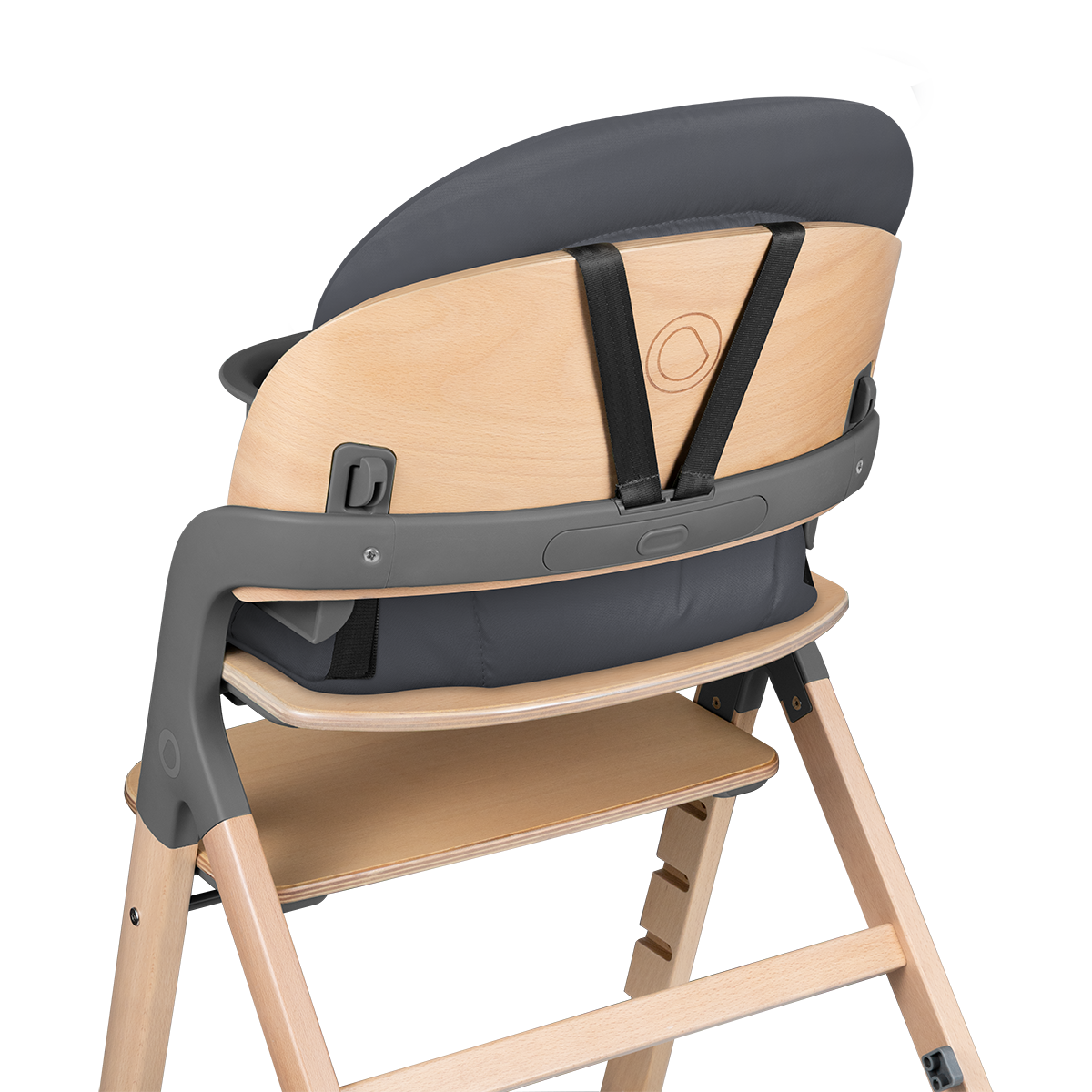 convertible high chair product view 9 Lionelo Megan Grey Wood