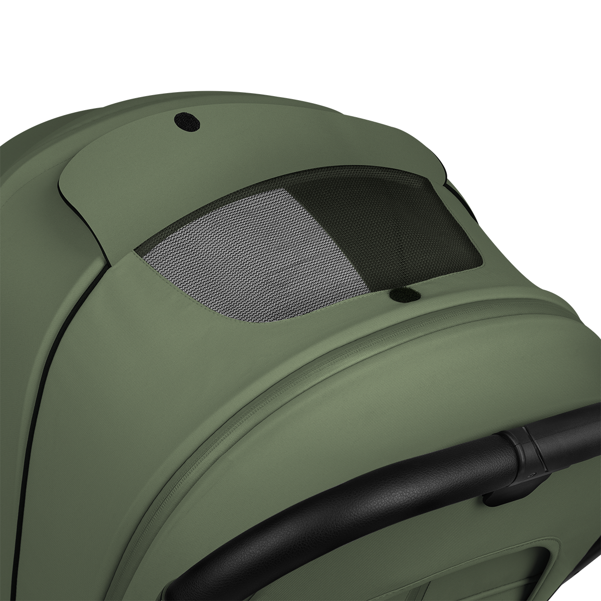 3-in-1 stroller product view 6 Lionelo Mika Plus 3-in-1 Green Olive